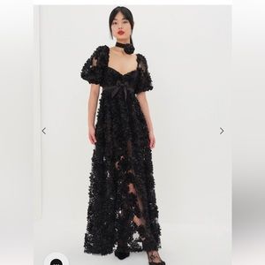 For love and lemons Astrid dress small black